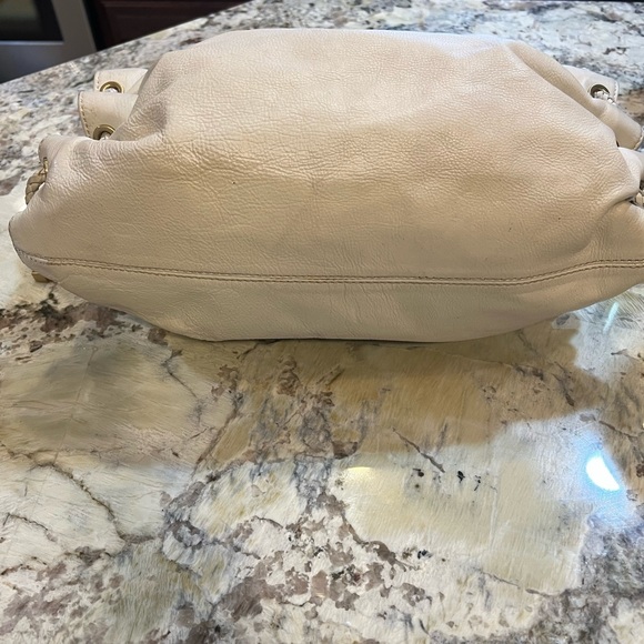 Michael Kors braided cream satchel - Picture 8 of 12